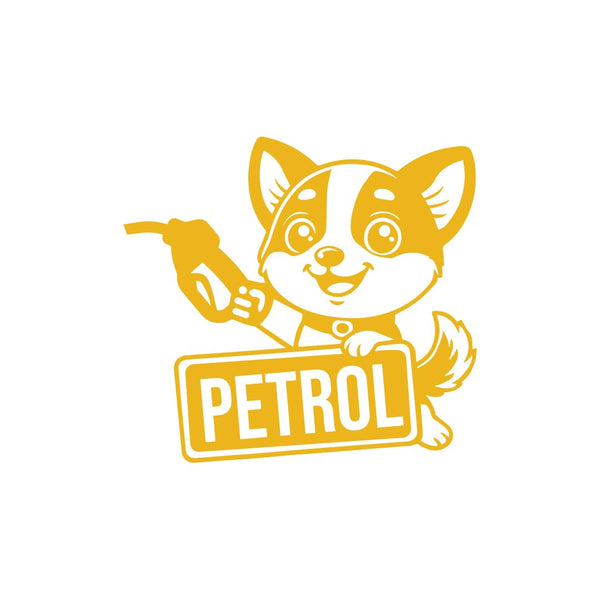 Bright Petrol Sticker for Car Fuel Cap
