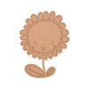 Sun Flower Shape MDF Fridge Magnets Base - Arteanu