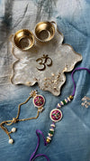 Royal Kundan Rakhi & Lumba Set - Arteanu By Anushka