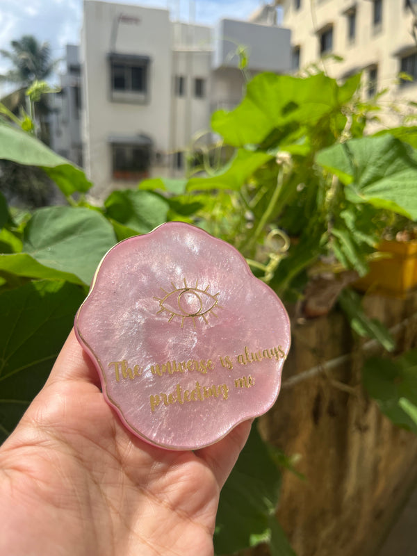 Resin Coaster with Quotes - Arteanu By Anushka