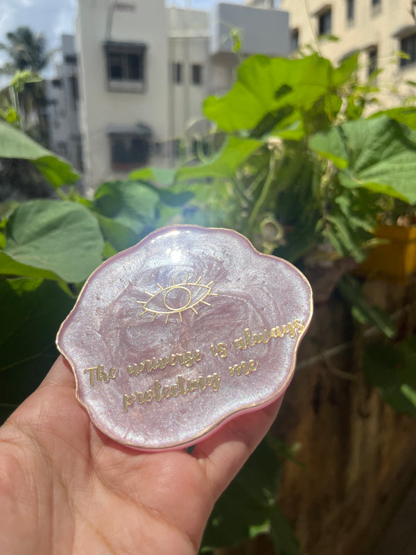 Resin Coaster with Quotes - Arteanu By Anushka