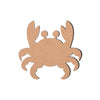 Crab Shape MDF Fridge Magnets Base - Arteanu