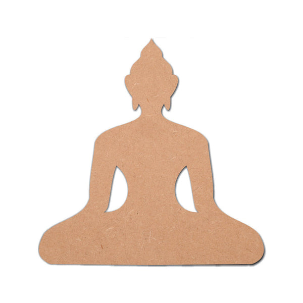 MDF Buddha Fridge Magnet - Arteanu By Anushka