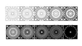 10 Layers, 700 x 700 mm, Multilayer Layer Design, Laser cut, SVG, AI, DXF, PNG, JPG, PDF - Arteanu By Anushka