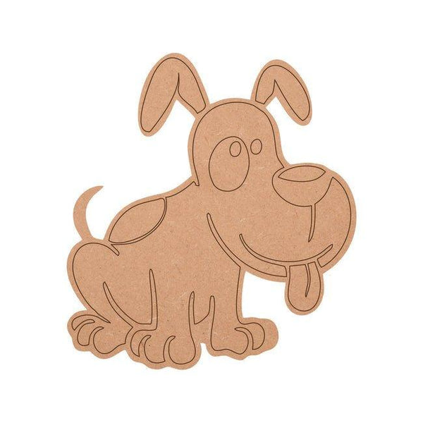 Dog Shape MDF Fridge Magnets Base - Arteanu