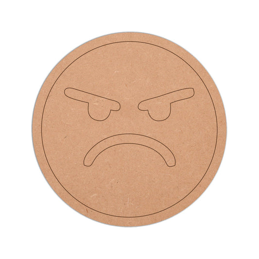 MDF Angry Fridge Magnet