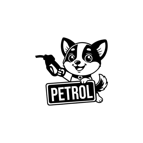 Bright Petrol Sticker for Car Fuel Cap