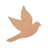 Dove Shape MDF Fridge Magnets Base - Arteanu