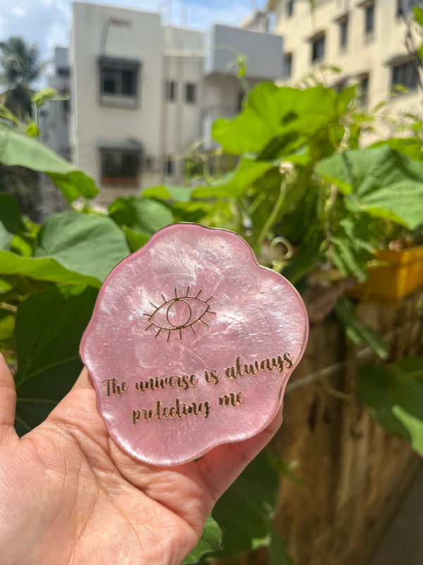 Resin Coaster with Quotes - Arteanu By Anushka