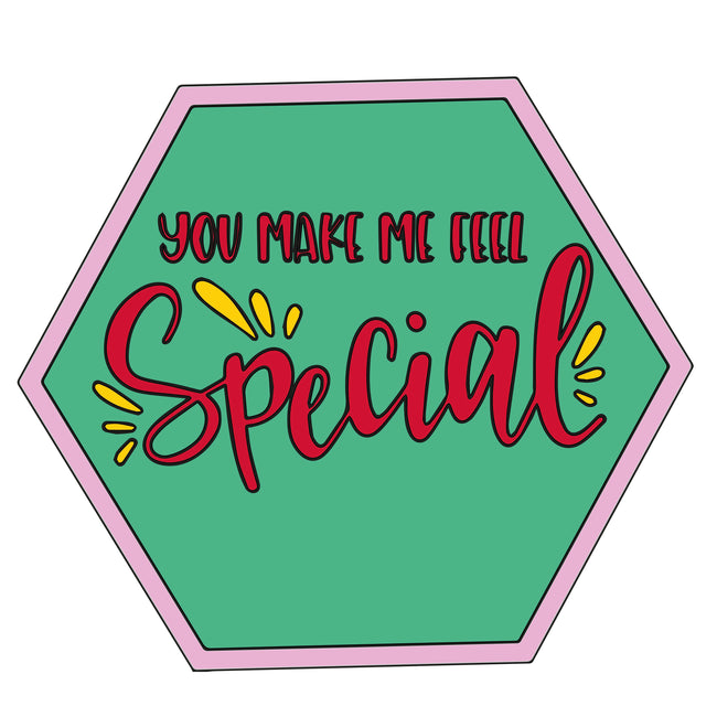 You make me feel special Fridge Magnet - Arteanu By Anushka