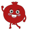 MDF pomegrante Fridge Magnet - Arteanu By Anushka