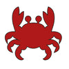 Crab Shape MDF Fridge Magnets Base - Arteanu