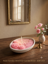 Sparkling Pink Rose Bouquet Soy Candle