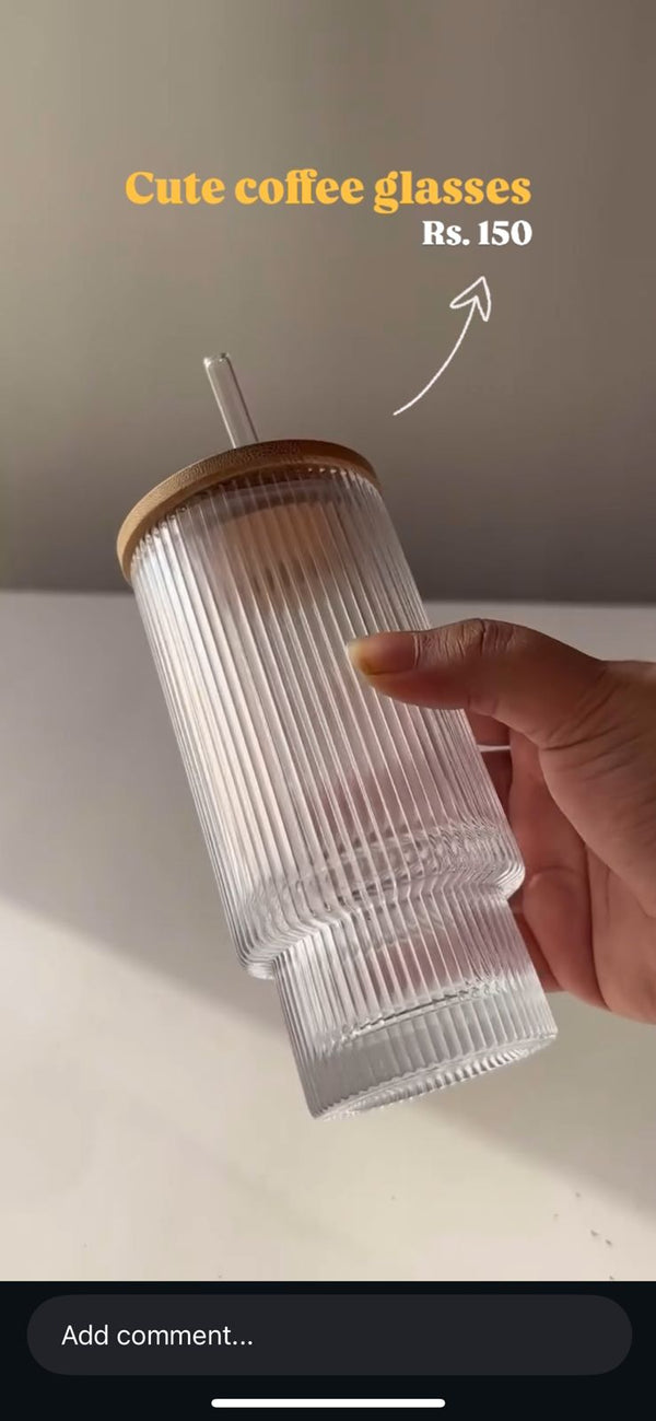 Minimalist Iced Coffee Tumbler