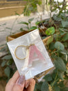 Alphabet Resin Keychains