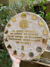 Resin navkar mantra circle - Arteanu By Anushka
