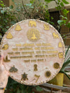 Resin navkar mantra circle - Arteanu By Anushka