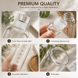 BOROSILICATE GLASS WATER BOTTLE – 500ML