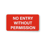 No Entry Without Permission