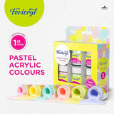 Fevicryl Pastel Acrylic Colours - Arteanu By Anushka