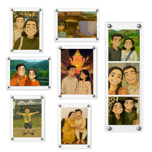 Premium Magnetic Acrylic Photo Frames