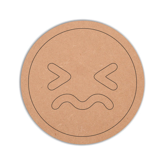 MDF Sad Fridge Magnet