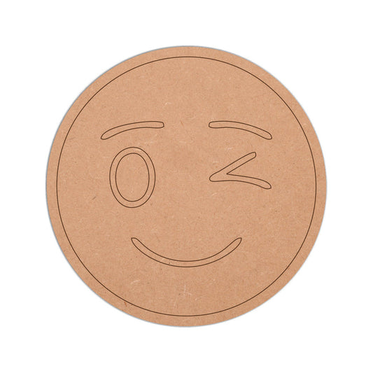 MDF Wink Fridge Magnet