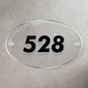 Ovalica - House Number Sign - Arteanu By Anushka
