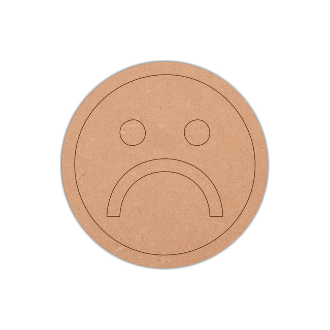 MDF Sad Fridge Magnet 01