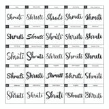 Vinyl Custom Name Stickers - Arteanu By Anushka