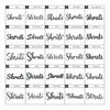 Acrylic Name Cutout - Arteanu